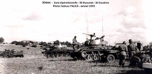 TENIRA - 9E HUSSARDS - 3E ESCADRON - 1959